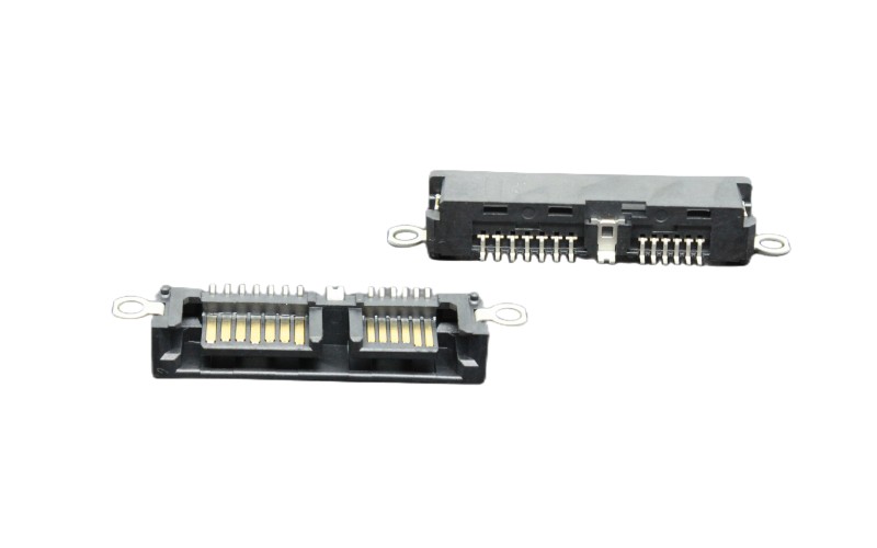 SATA 1.0&1.27mm 13P SMT 5.45H Male